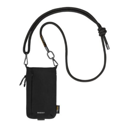 Universal MAGEASY 8.3mm Sacoche Utility Crossbody Bag Cordura + Strap - Black