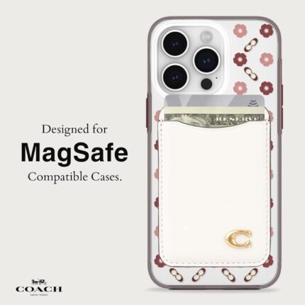 Universal Coach Magnetic Cardholder - Chalk