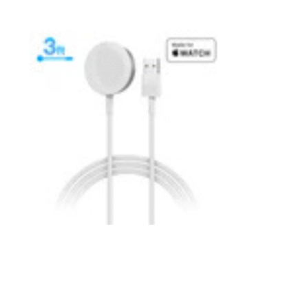 Naztech Magnetic Charger White USB-A Cable for Apple Watch