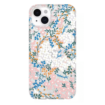 iPhone 15 Plus/14 Plus Kate Spade Protective Hardshell MagSafe Case - Rose/Green Multi Floral