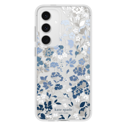 Samsung Galaxy S24 FE Kate Spade Protective Prints Case - Flowerbed Blue