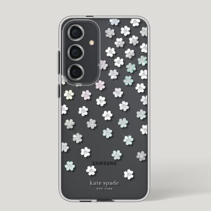 Samsung Galaxy S24 5G Kate Spade Protective Hardshell Case - Scattered Flowers