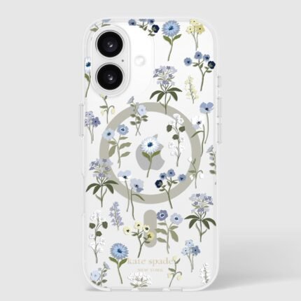 iPhone 16 Kate Spade Protective Prints MagSafe Case - Precious Bloom