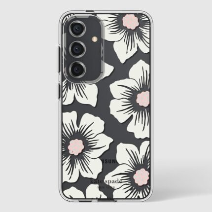 Samsung Galaxy S24 5G Kate Spade Protective Hardshell Case - Hollyhock Cream