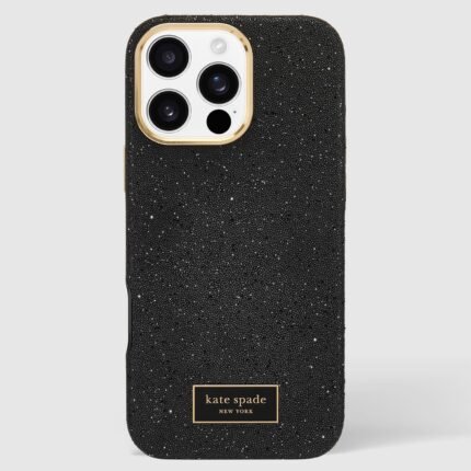 iPhone 16 Pro Max Kate Spade Crystal Pave MagSafe Case - Nightfall